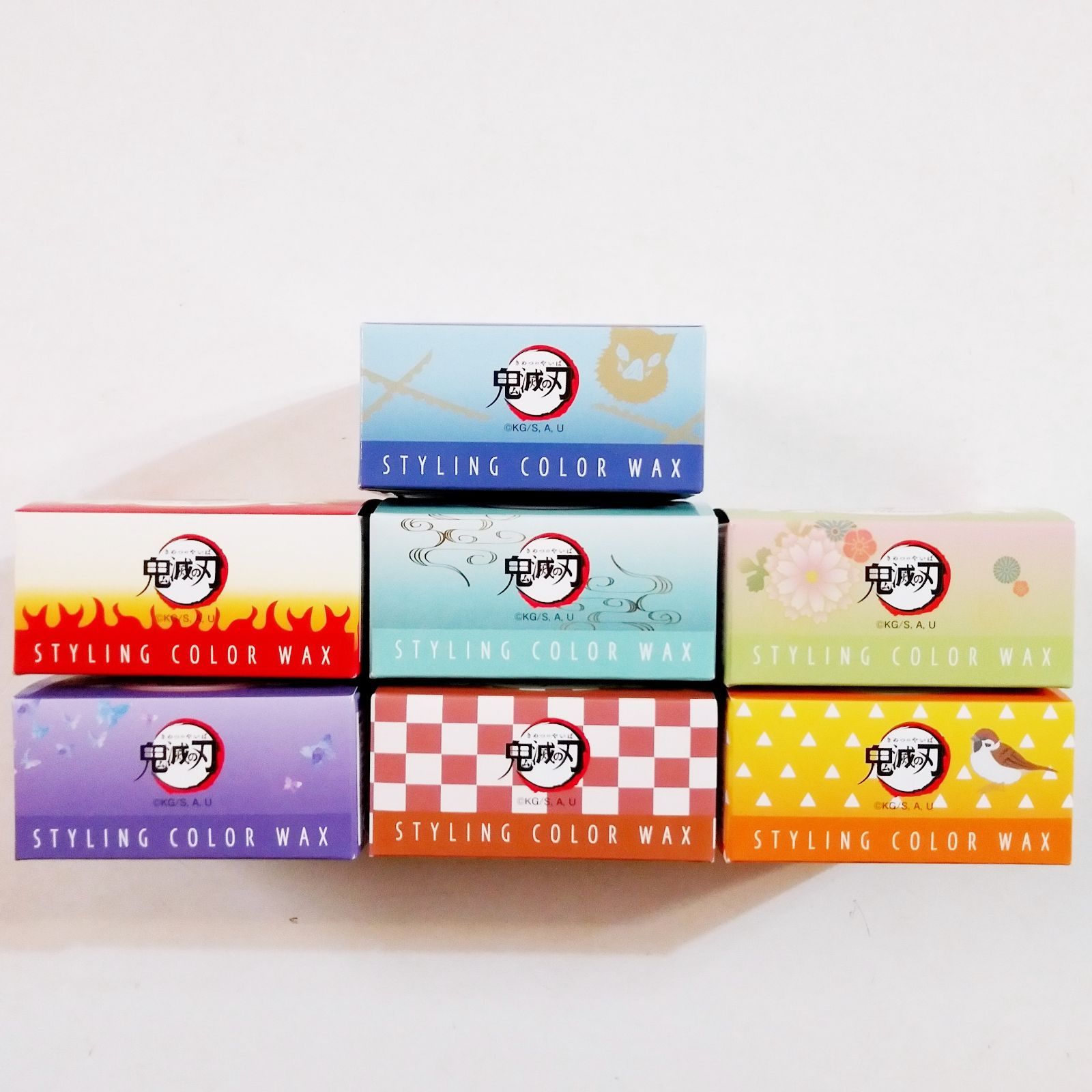 鬼滅の刃 スタイリング カラーワックス 7個セット - メルカリ 