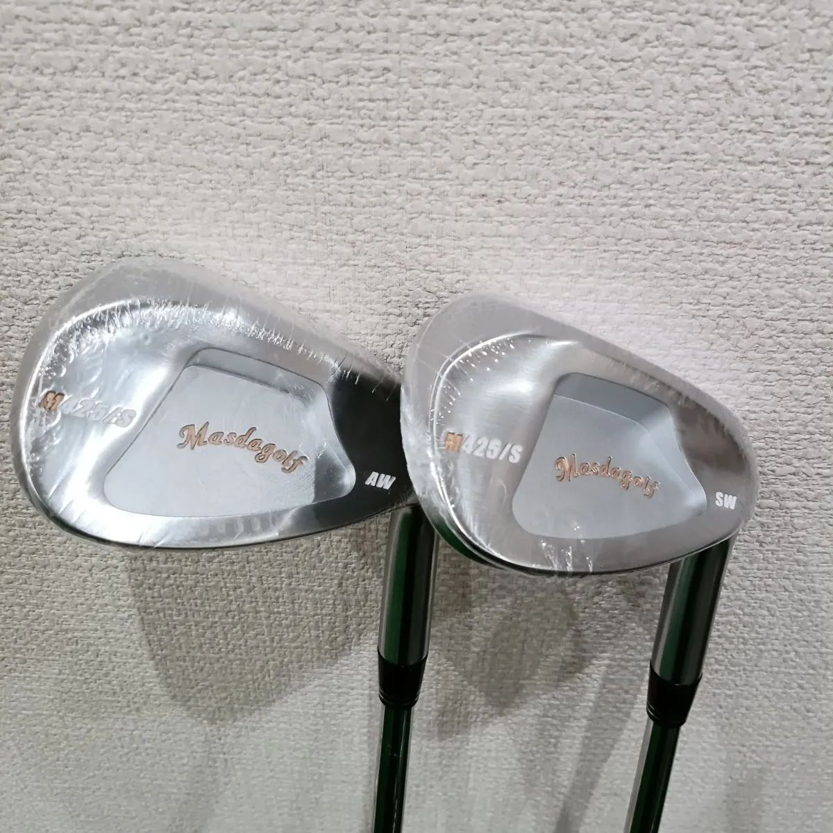 マスダゴルフM425 ストレートネック クロムメッキ仕様 モーダスWEDGE各種