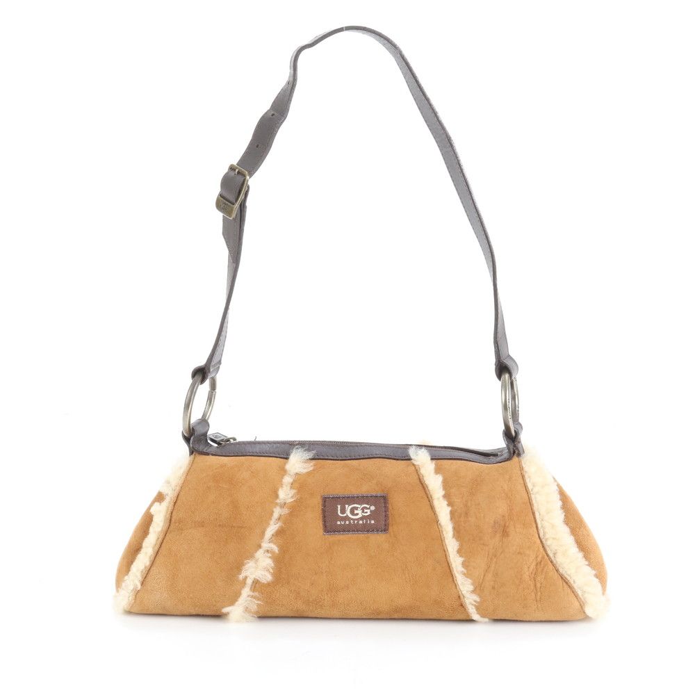 UGG ボアショルダーバッグ 美品】 アグ UGG ショルダーバッグ ポーチ