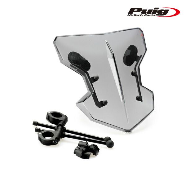 Puig 20334H WINDSHIELD FLANKER [SMOKE] 汎用スクリーン プーチ