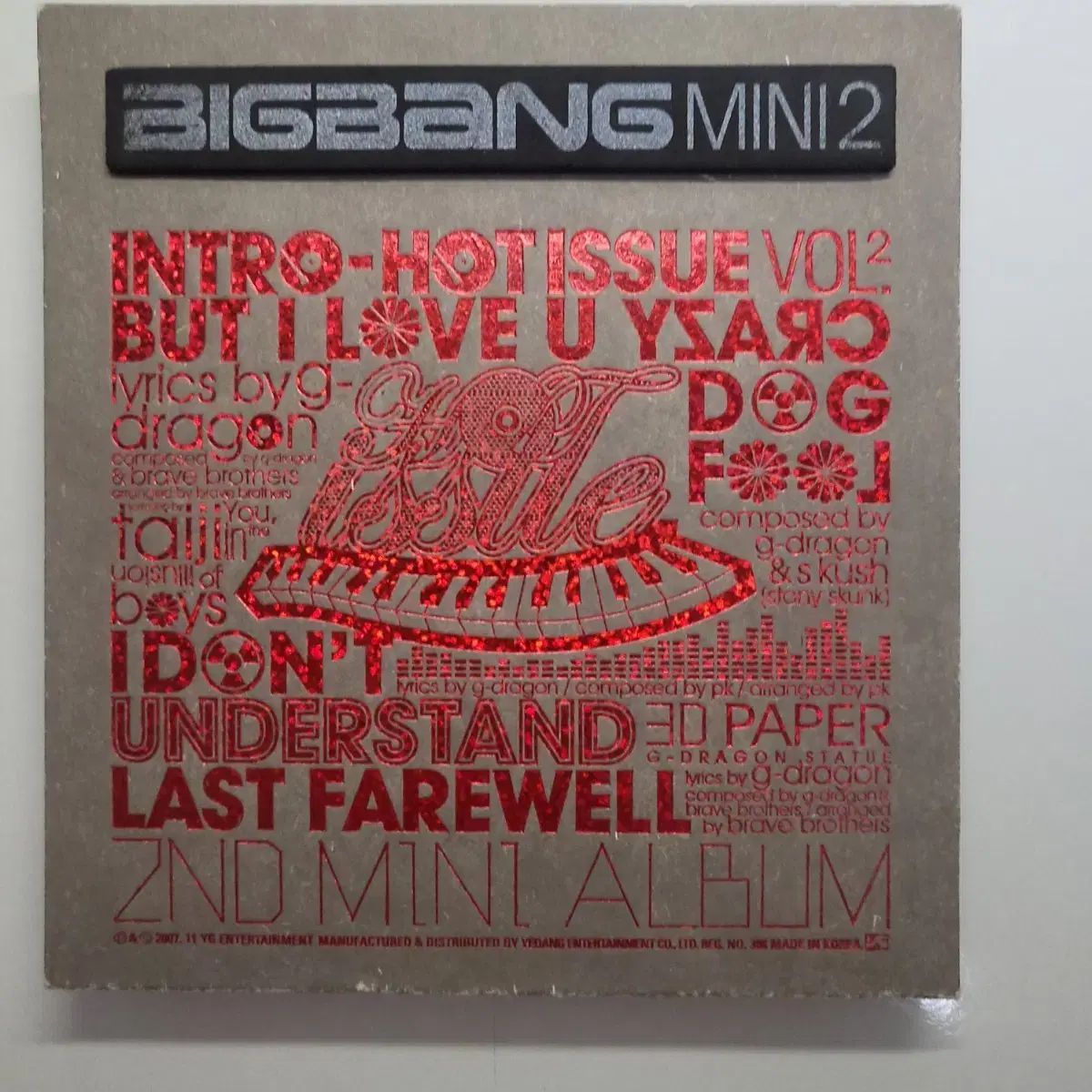 廃盤 BIGBANG MINI2 HOT ISSUE G-DRAGON付録付き Amazon.co.jp