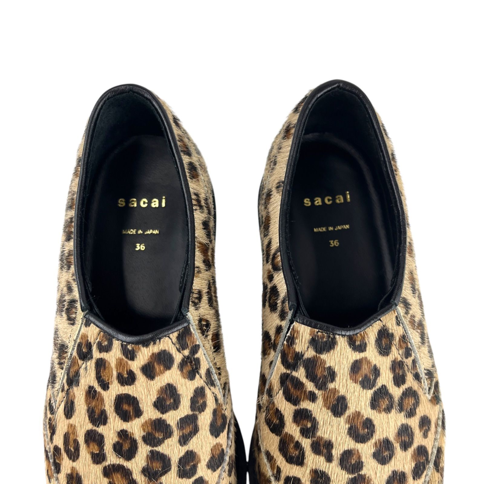 Sacai（サカイ）ウィングチップレザーシューズ