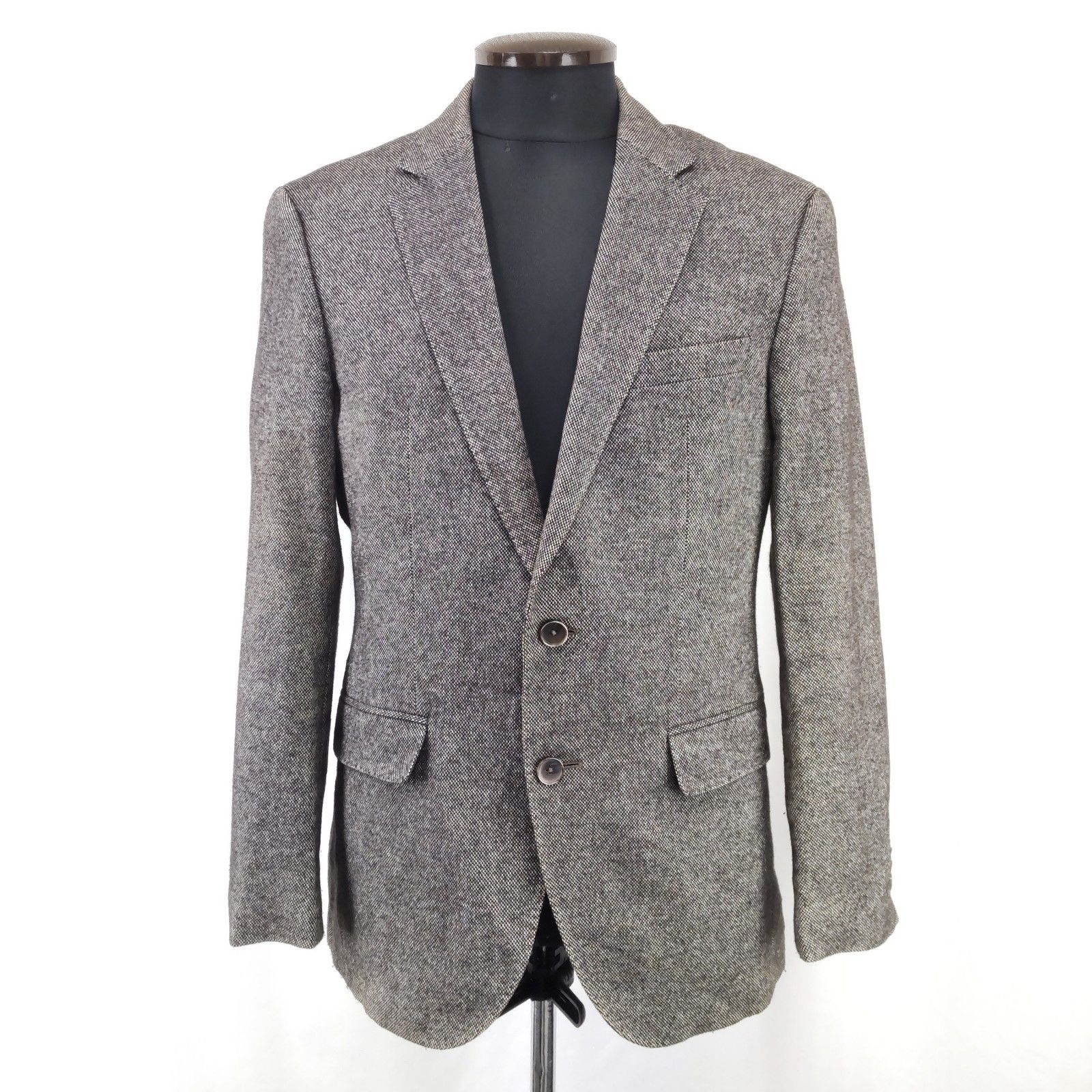 美品☆HUGO BOSS【ヒューゴボス】 テーラードジャケット【44/メンズS-M 