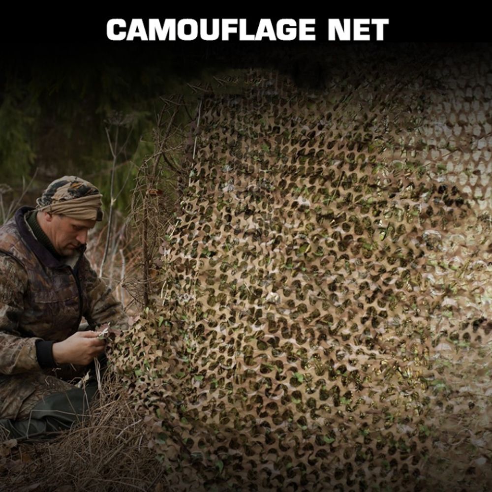 カモフラージュネット L 3x4m ウッドランド