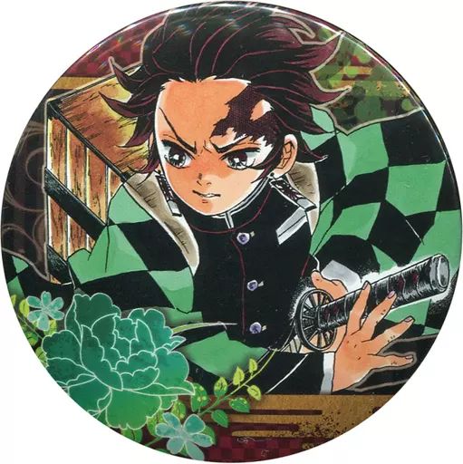 中古】バッジ・ピンズ(キャラクター) 竈門炭治郎(正面) 「鬼滅の刃