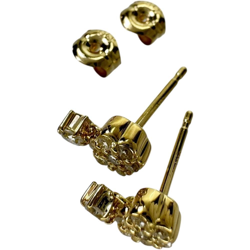 大人気　テリ最強　天女クラスK18WG 7-7.5mm ダイヤモンド0.15ct 大人気テリ最強天女クラスK18WG 7-7.5mm ダイヤモンド0.15ct