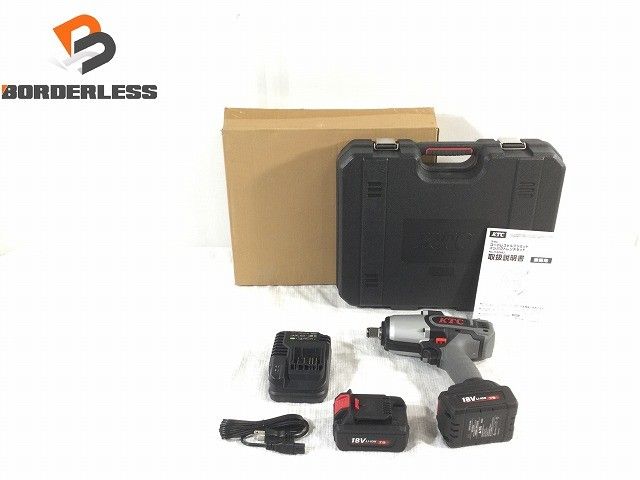 ♥品 KTC 19.0sq. コードレストルクリミット インパクトレンチセット JTAE682 バッテリ2個 充電器