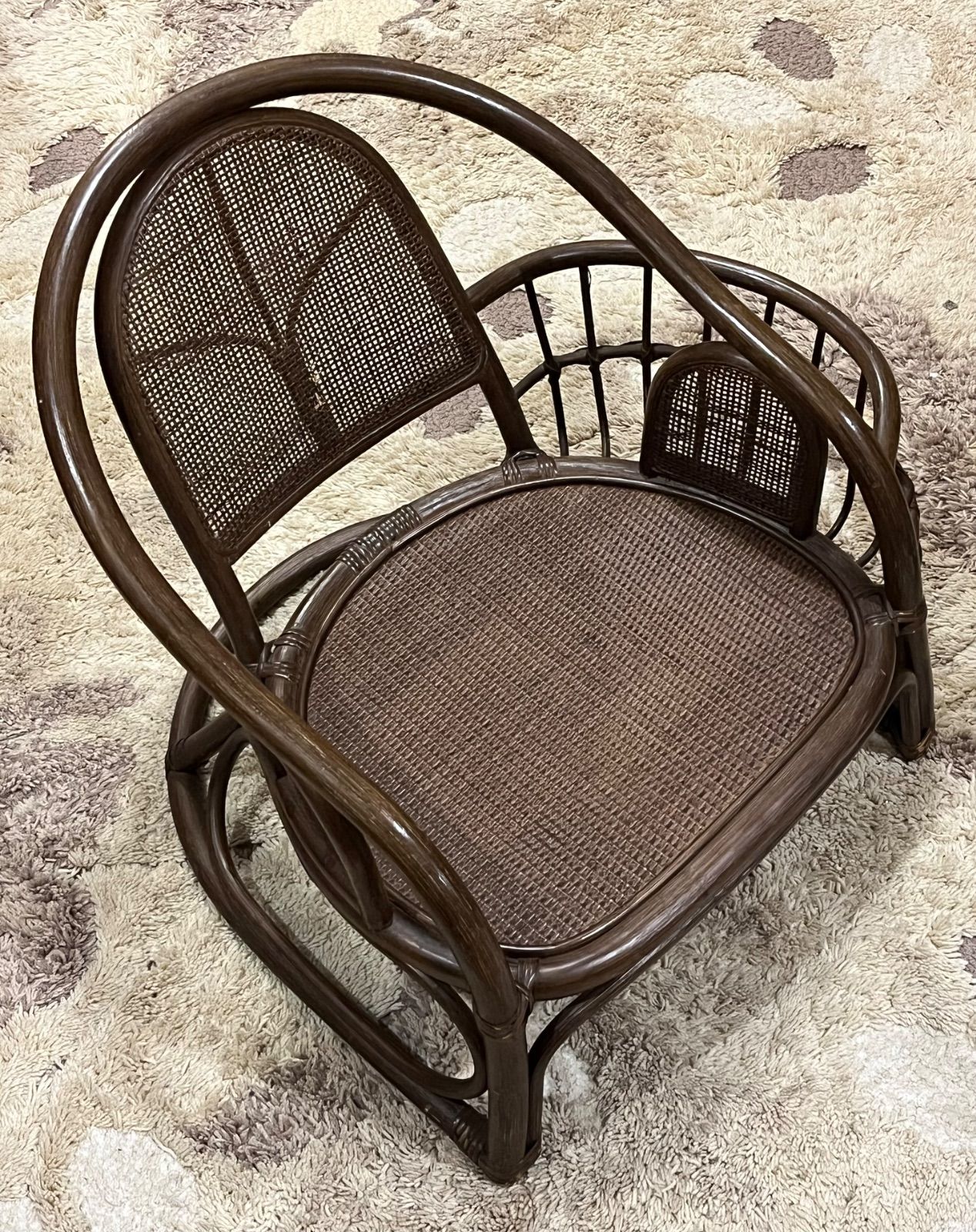 ニーチェア ロッキングチェア ヴィンテージ 新居猛 折りたたみ式 70