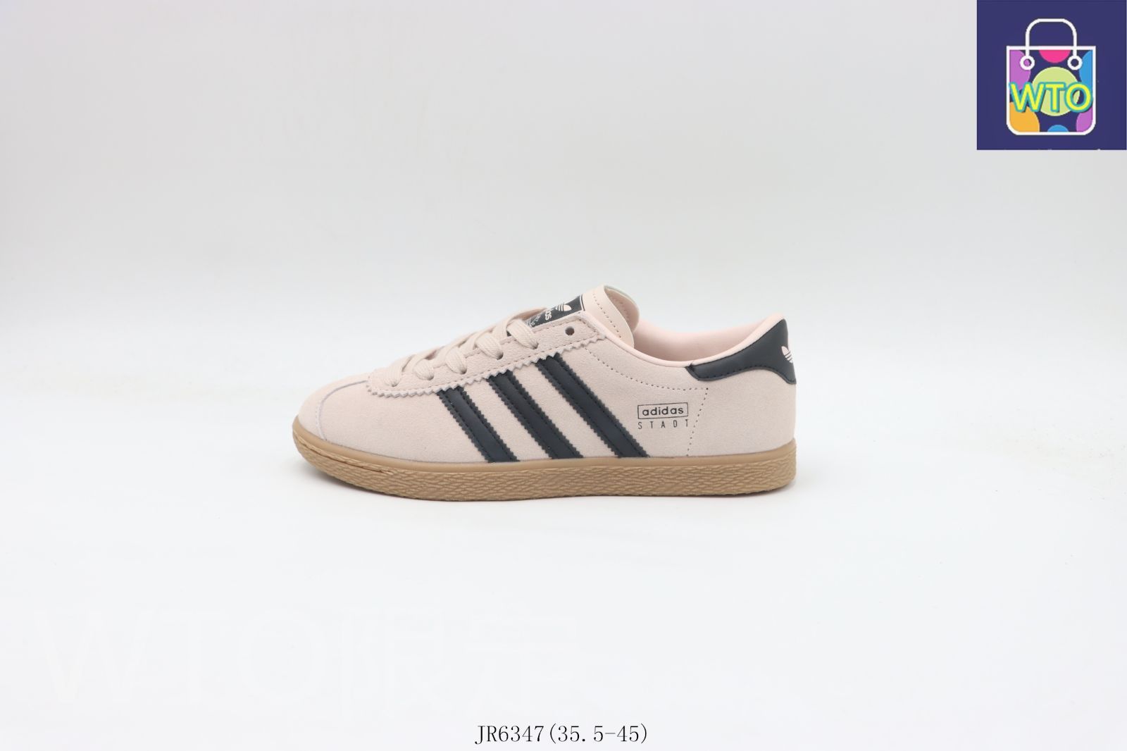 今日 Adidas アディダス クラシックス ロートップスケートシューズ ピンクブラック JR6347-WTO輸入2