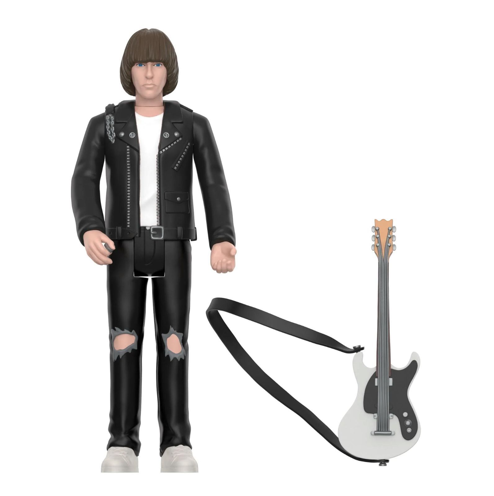 ♪ ジョニーラモーンJr. ジョニー ラモーン Re Action フィギュア Wave2 Johnny Ramone