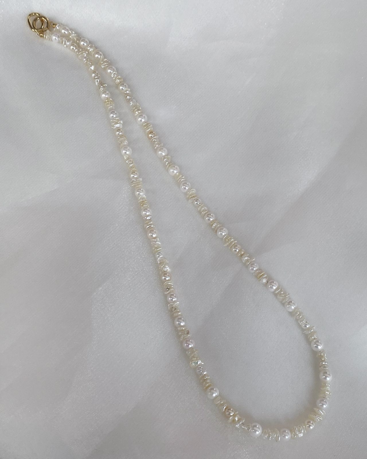 あこや本真珠 アコヤケシ 4.5-5mm ネックレス 48cm シルバー - メルカリ