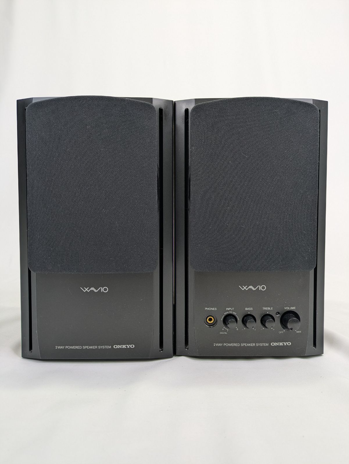 ONKYO GX-77M スピーカー WAVIO/ハイレゾ対応 ブラック GX-77M(B)  cm3dmju GX-77M(B)｜ONKYO WAVIO 77monitorアンプ内蔵スピーカー 15W+15W