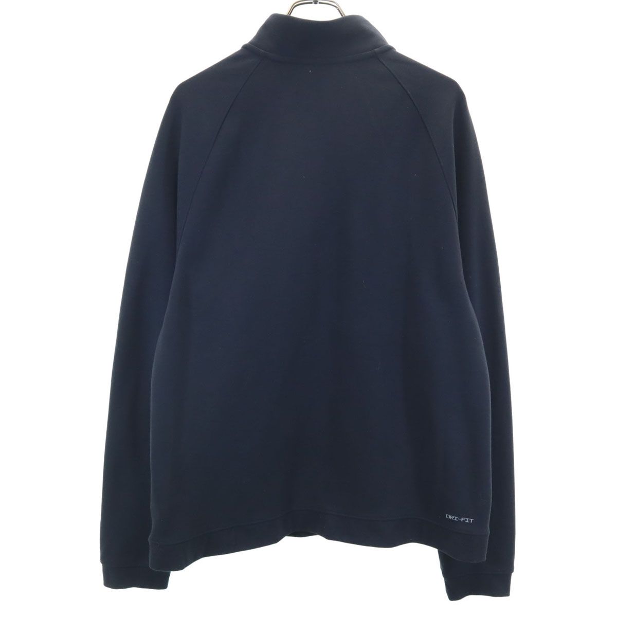 【ジョーダンゴルフ】希少 ハーフジップ ブラック ロゴ XXLサイズ メンズ AIR JORDAN エアジョーダン ゴルフ 長袖 ハーフジップ