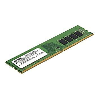 【中古】BUFFALO PC4-2400対応 288ピン DDR4 SDRAM U-DIMM D4U2400-B8G