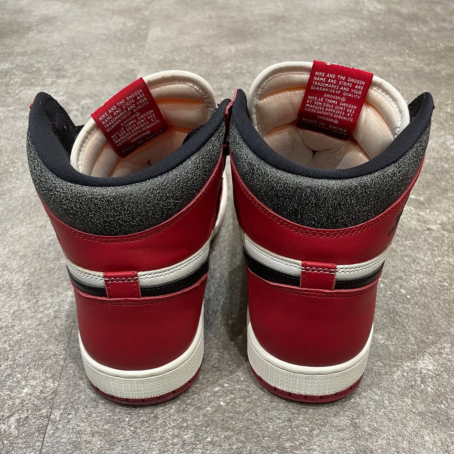 国内正規 美品 NIKE AIR JORDAN 1 RETRO HIGH OG CHICAGO LOST & FOUND 