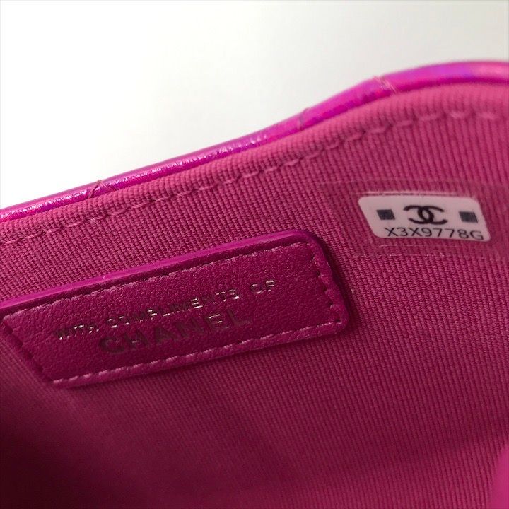 未使用 CHANEL シャネル ココマーク マトラッセ ミニシンフォニー  