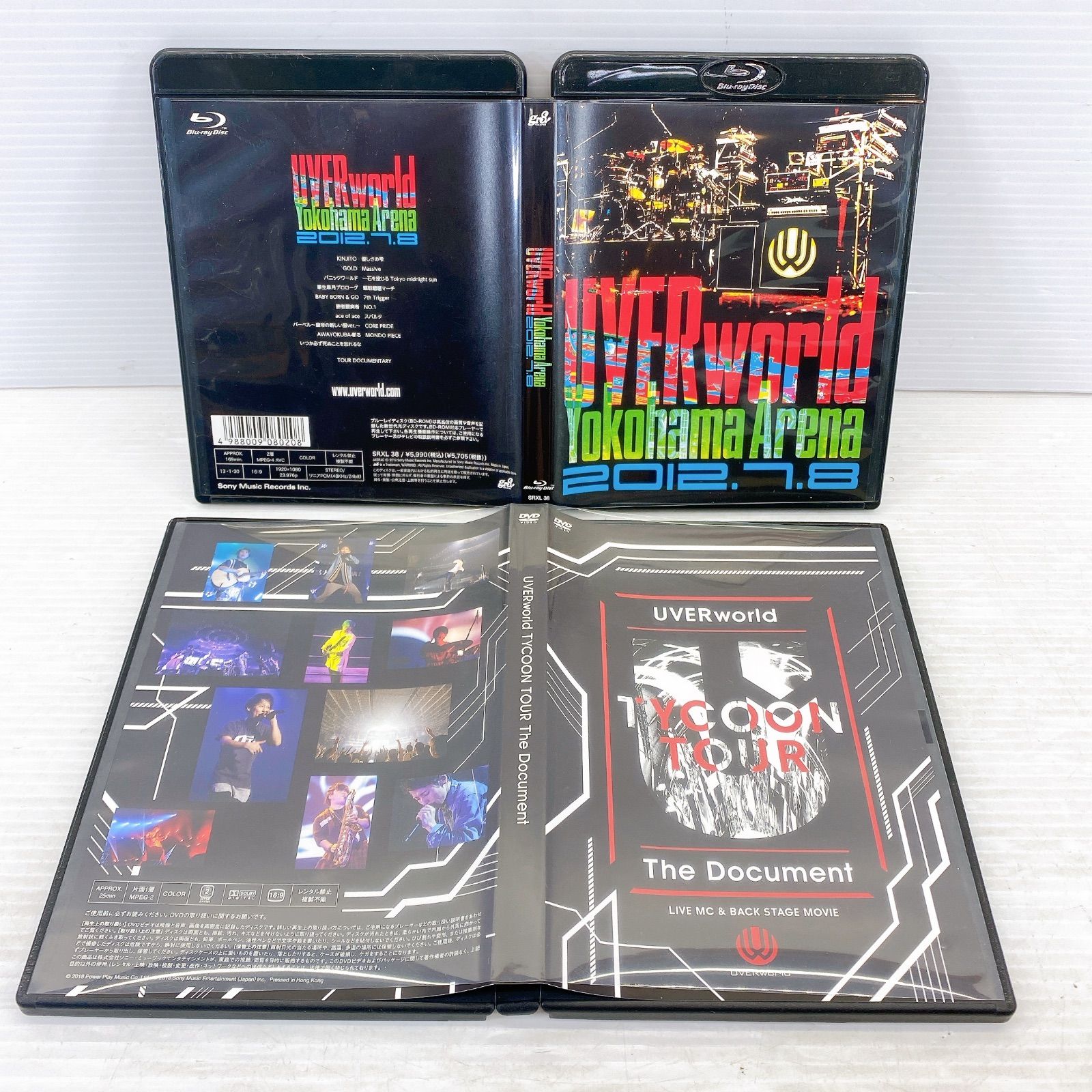 UVERworld ウーバーワールド　DVD まとめ売り UVERworld DVD まとめ売り