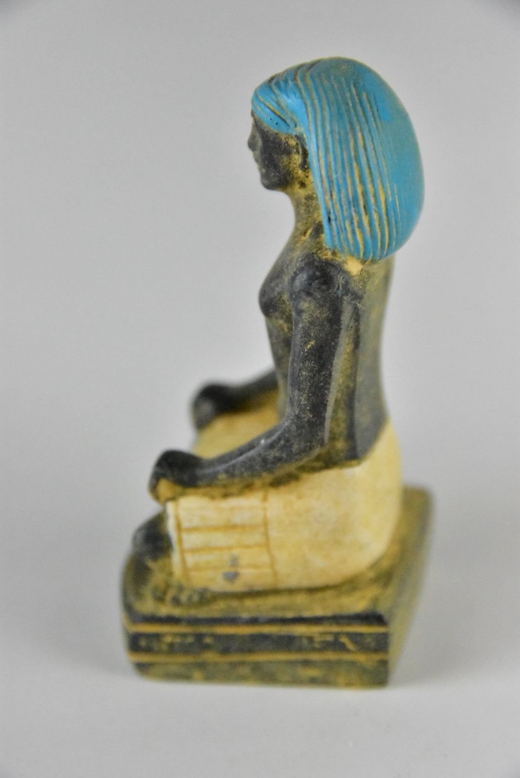 古代エジプト ファラオ像 ネスカパシュティ 石像 置物 手彫り