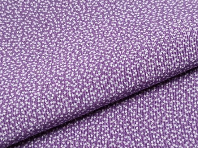 舞花小紋柄 茄子紺色