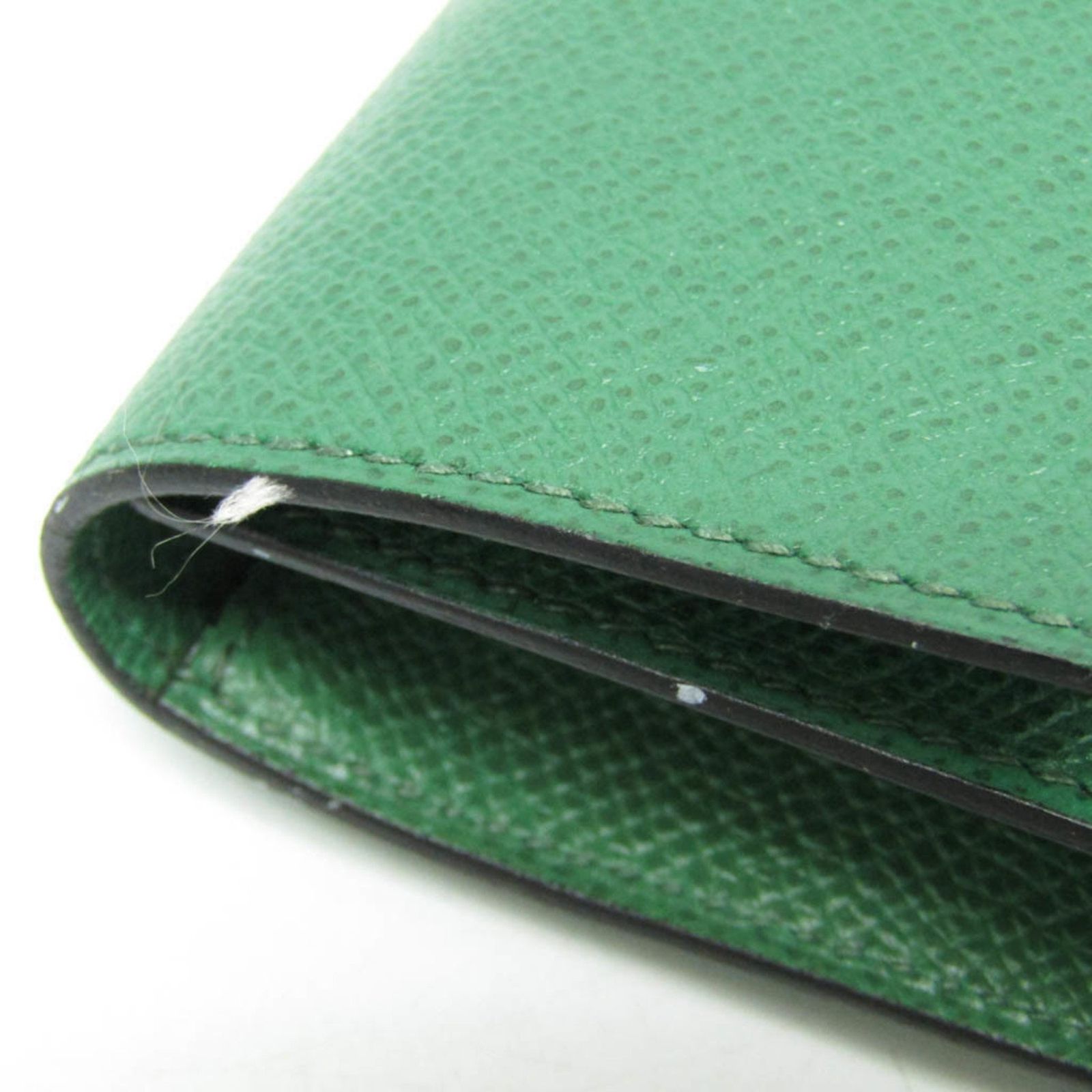 極美品 エルメス Hermes ポシェットリオ クラッチバッグ ポーチ グリーン エルメス(Hermes) ポシェットリオ メンズ,レディース レザー