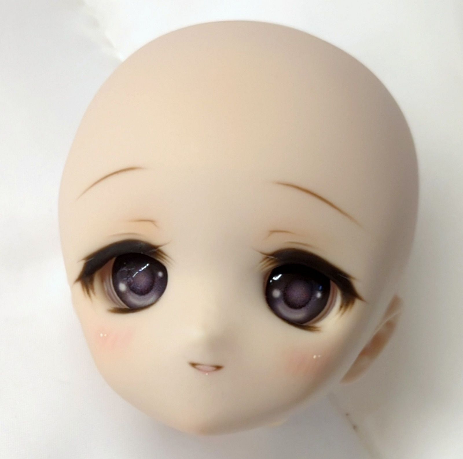 ボークス DDH-01 セミホワイト肌 カスタムヘッド 微笑み