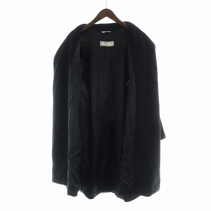 マックスマーラ MAX MARA チェスターコート 長袖 ロング 総裏地 ウール