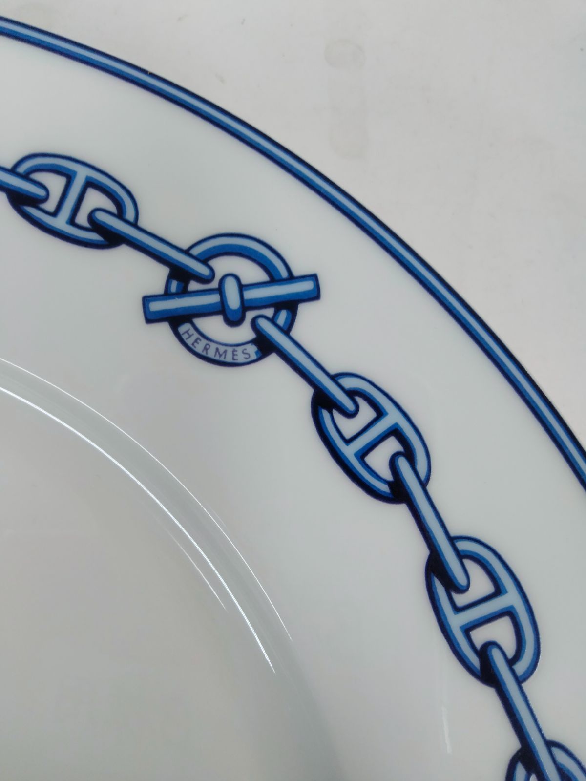 エルメス　HERMES シェーヌダンクル　ミート皿27.5cm エルメス HERMES シェーヌダンクル ミート皿27.5cm 楽天市場