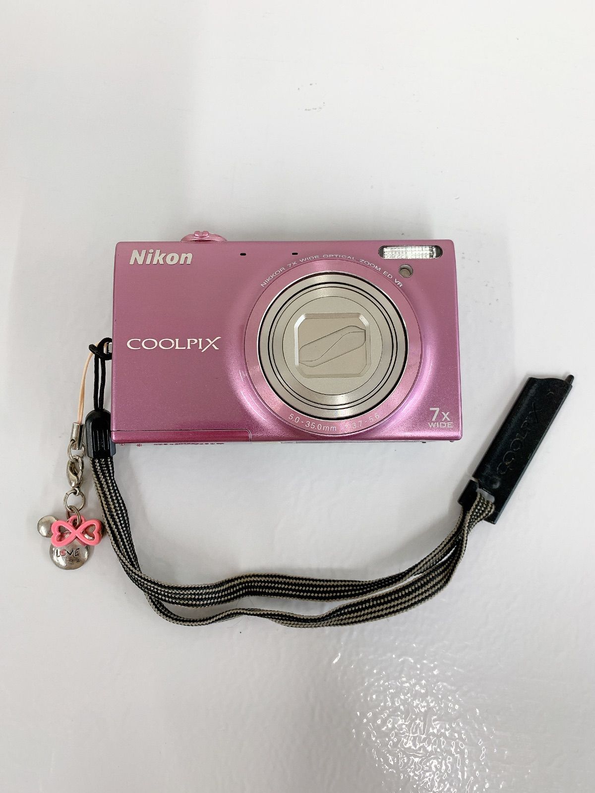 通電未確認】coolpix s6100 Nikon デジタルカメラ グロスピンク