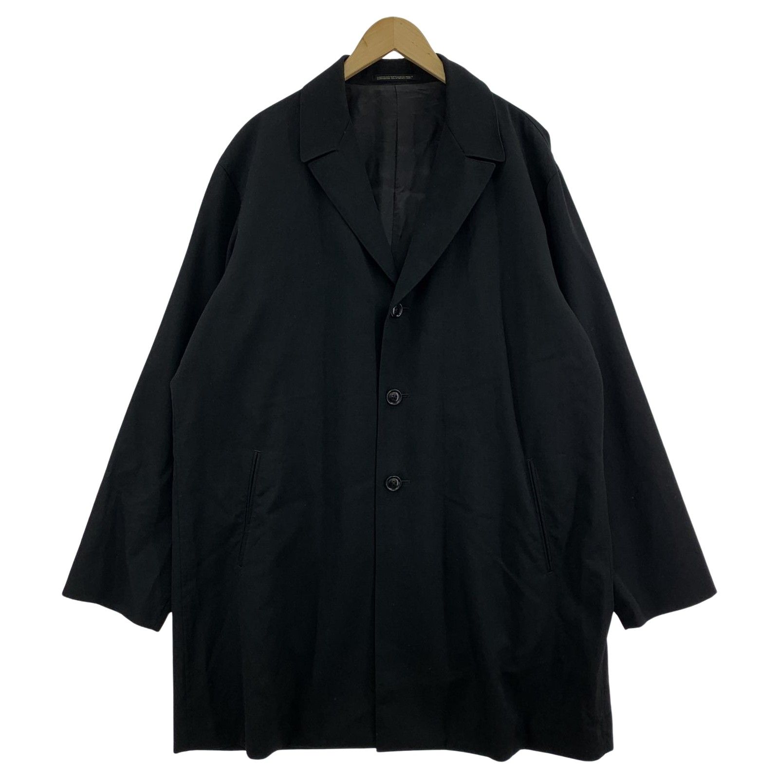 Yohji Yamamoto POUR HOMME ウールジャケット コート 2 ブラック
