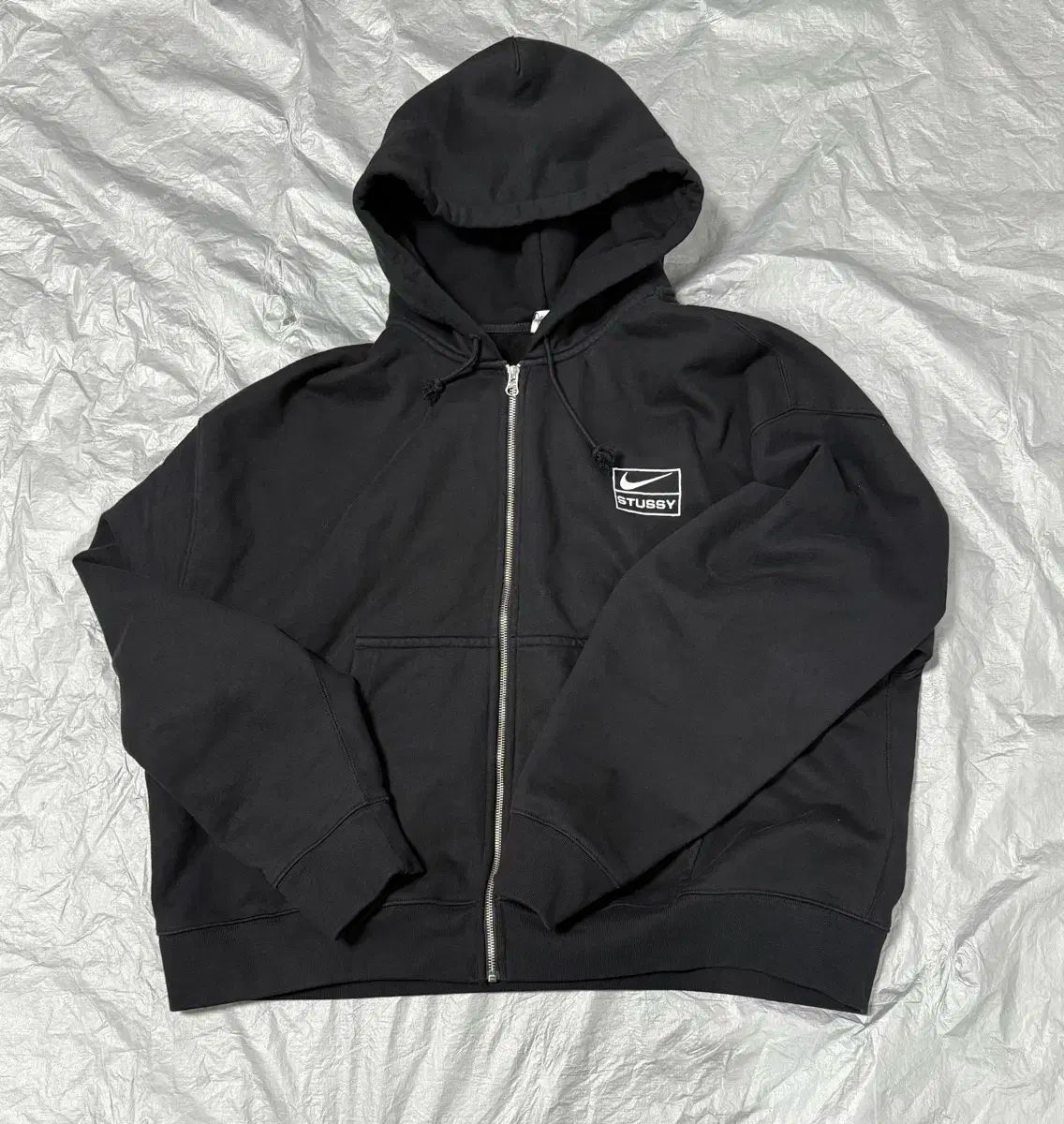 STUSSY コート　フード付き STUSSY × FPAR FORTY PERCENTS AGAINST RIGHTS ステューシー