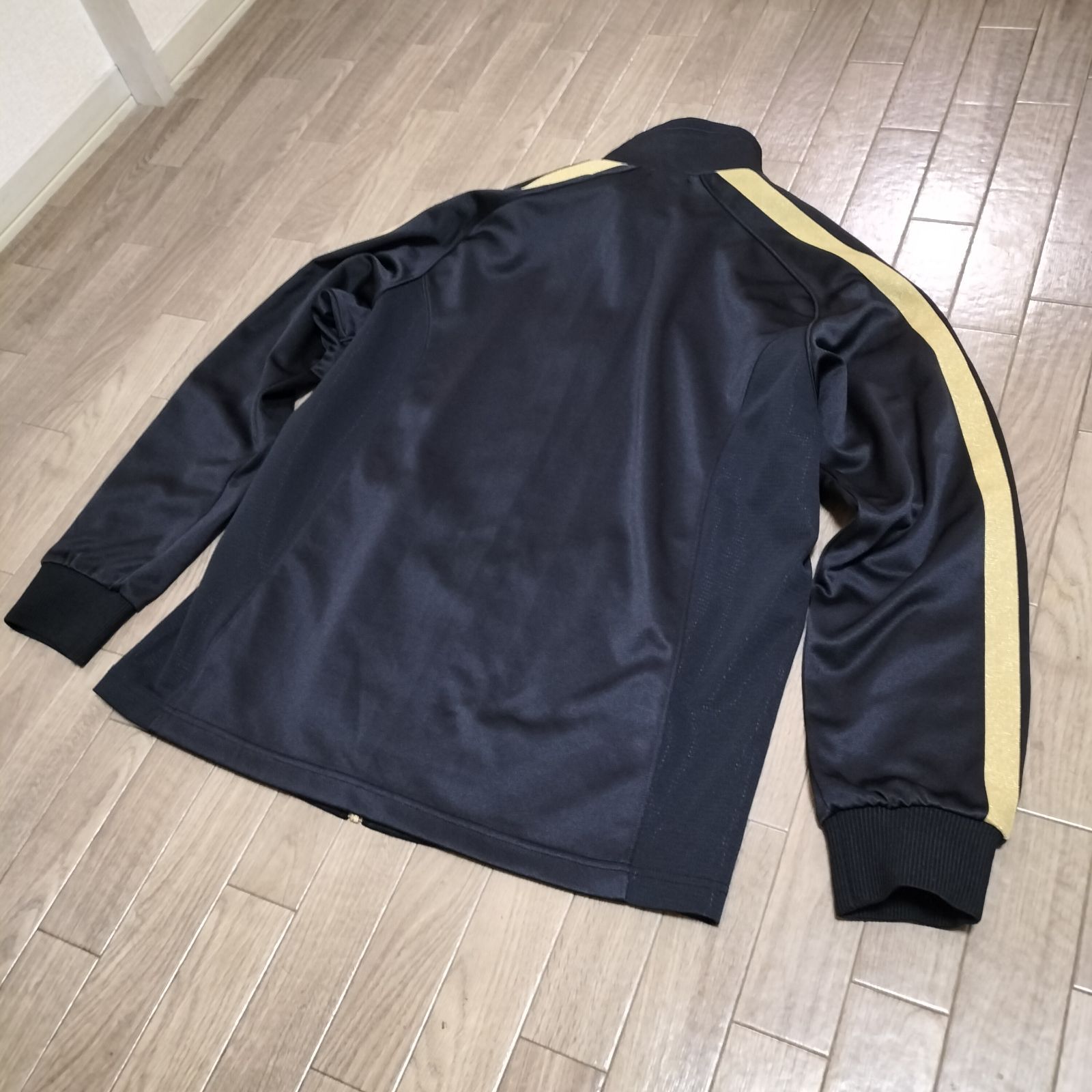 美品☆old adidas トラックジャケット ジャージ トップス アウター 黒