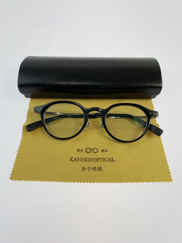 KANEKO OPTICAL カネコオプティカル GLASSES T449R BK2 金子眼鏡