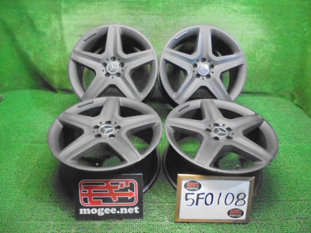 5FO108 AL1 AMG メルセデスベンツ純正 20インチアルミホイール4本セット 20×9J 112×5H 57 ML GL Rクラス等