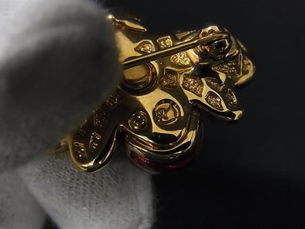未使用❤️現行35,000円☆極美品☆スワロフスキー ブローチ☆インパクト大❣️ 未使用❤️現行35,000円☆極美品☆スワロフスキー ブローチ