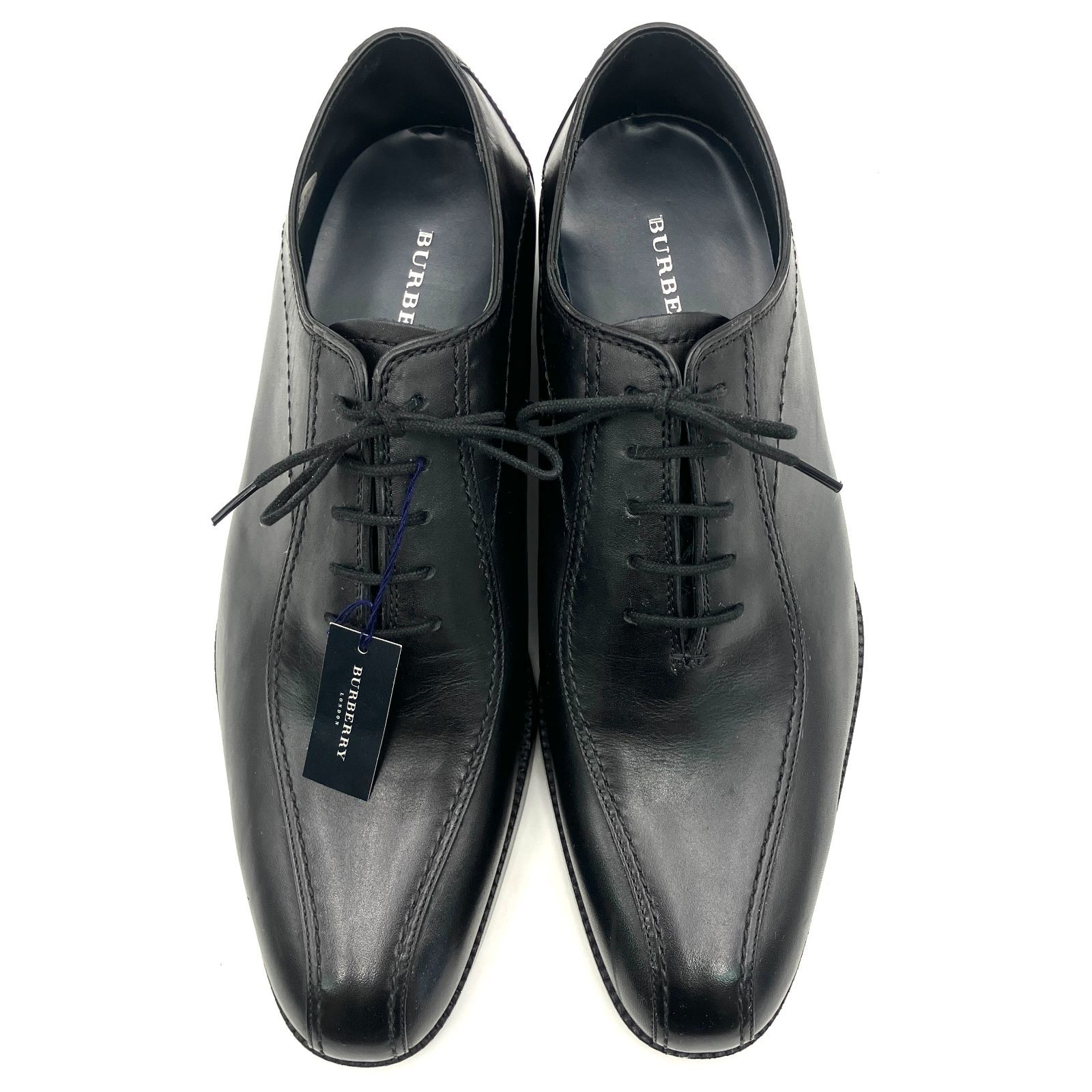 美品　BURBERRY ビジネスシューズ　BLACK　黒　バーバリー 楽天市場】バーバリーロンドン Burberry LONDON ビジネス