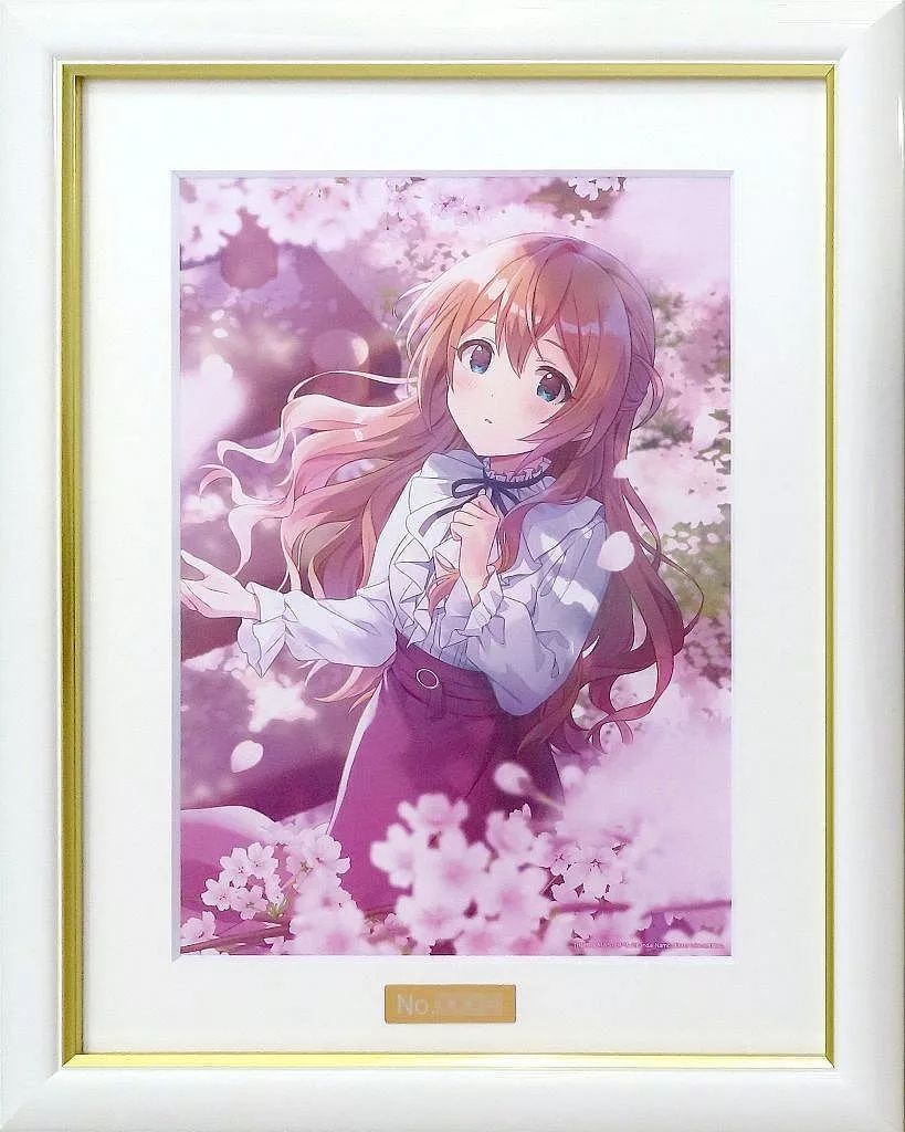 原画イラストボード 付属品付 アイドルマスター ミリオンライブ シアターデイズ seasonal snapshot 公式キャラファイングラフ 10 馬場このみ