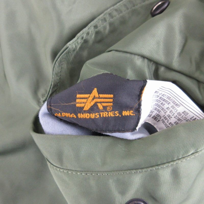 アルファ ALPHA MA-1 フライトジャケット ブルゾン ミリタリー