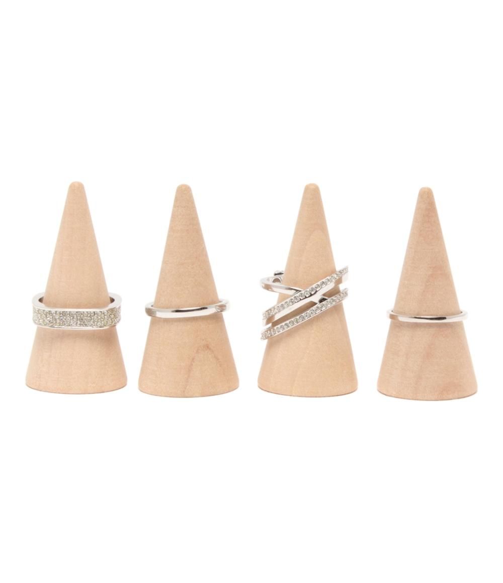 スワロフスキー リング 指輪 4点セット レディース SIZE 13号 14号 16号 SWAROVSKI