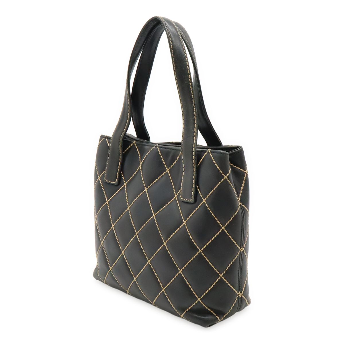 CHANEL シャネル ワイルドステッチ ココマーク トートバッグ