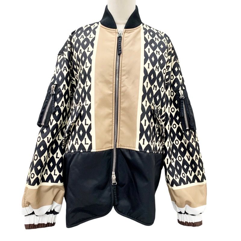 valentino ロゴ　ビーズ　ジャケット VALENTINO(ヴァレンチノ) VLogo Dreamersナイロンジャケット