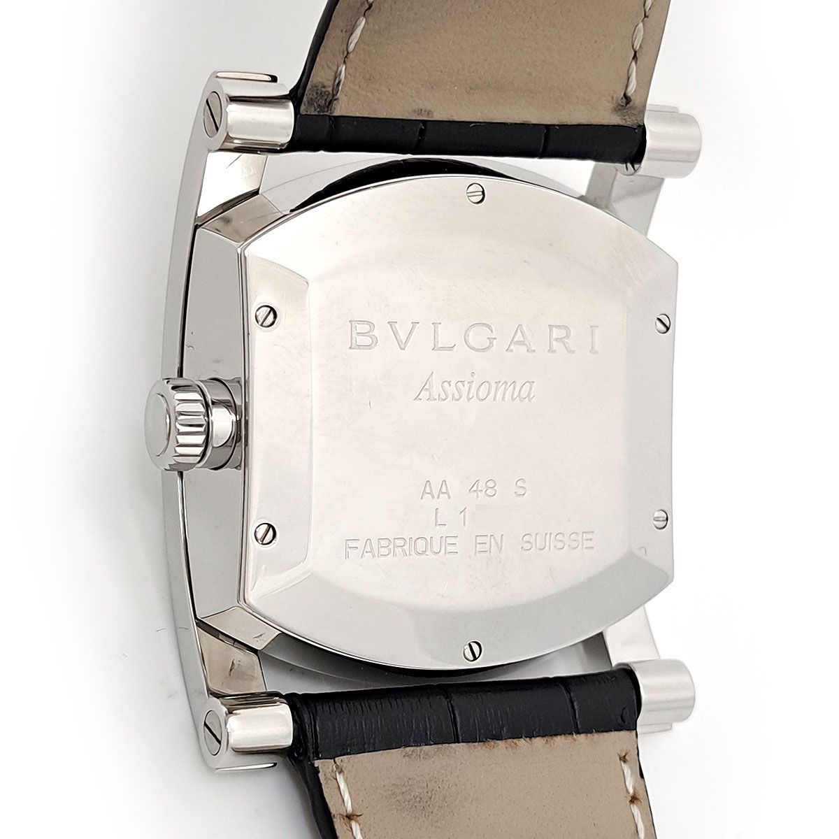 ブルガリ アショーマ デイト AA48S 自動巻き ステンレススティール  