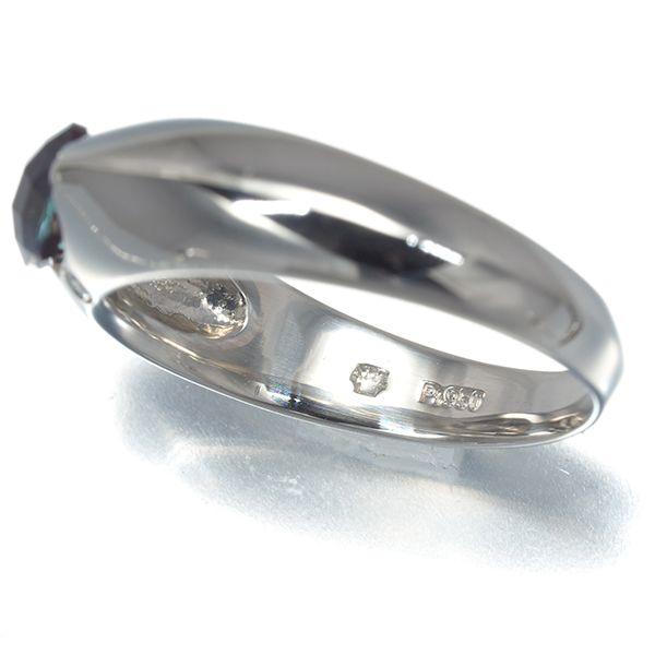 ムーンジュエリー リング 再結晶アレキサンドライト 0.77ct ダイヤ  