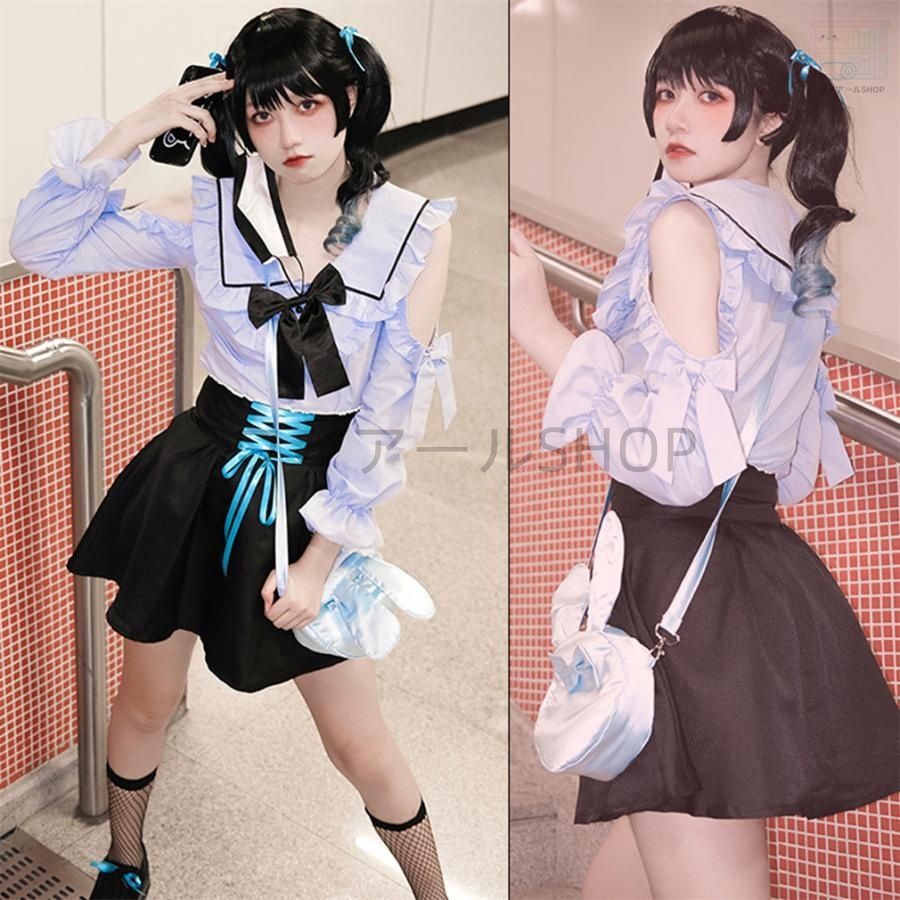 にじさんじ所属 バーチャル YouTuber 月ノ美兎 風 コスプレ衣装 cosplay 仮装 二次会 イベント パーティー