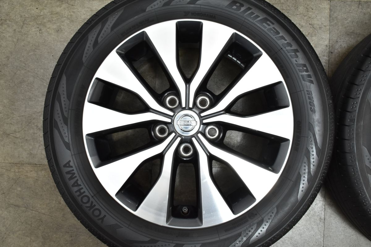 バリ溝 ニッサン C27 セレナ ハイウェイスター 純正 16in 6J 45 PCD114.3 2025年製 ヨコハマ ブルーアース RV03 195|60R16 TRITUETUBI_COM