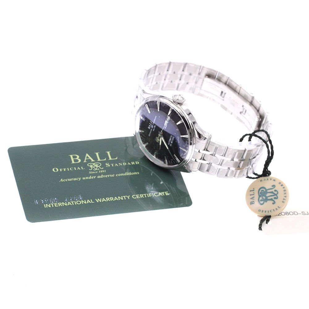 ボールウォッチ トレインマスター　デュアルタイム ビッグデイト GM1056D-SJ-BK BALL（ボールウォッチ） トレインマスター