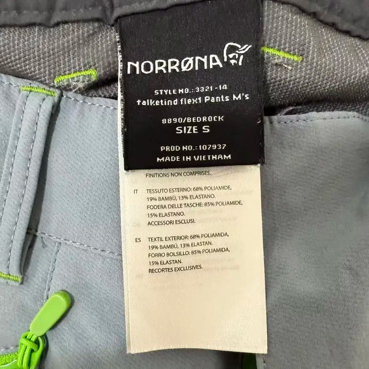 ノローナ パルケチンド flex1 パンツ 26 32 インチ 調節 HRDEVELOPMENT_JP