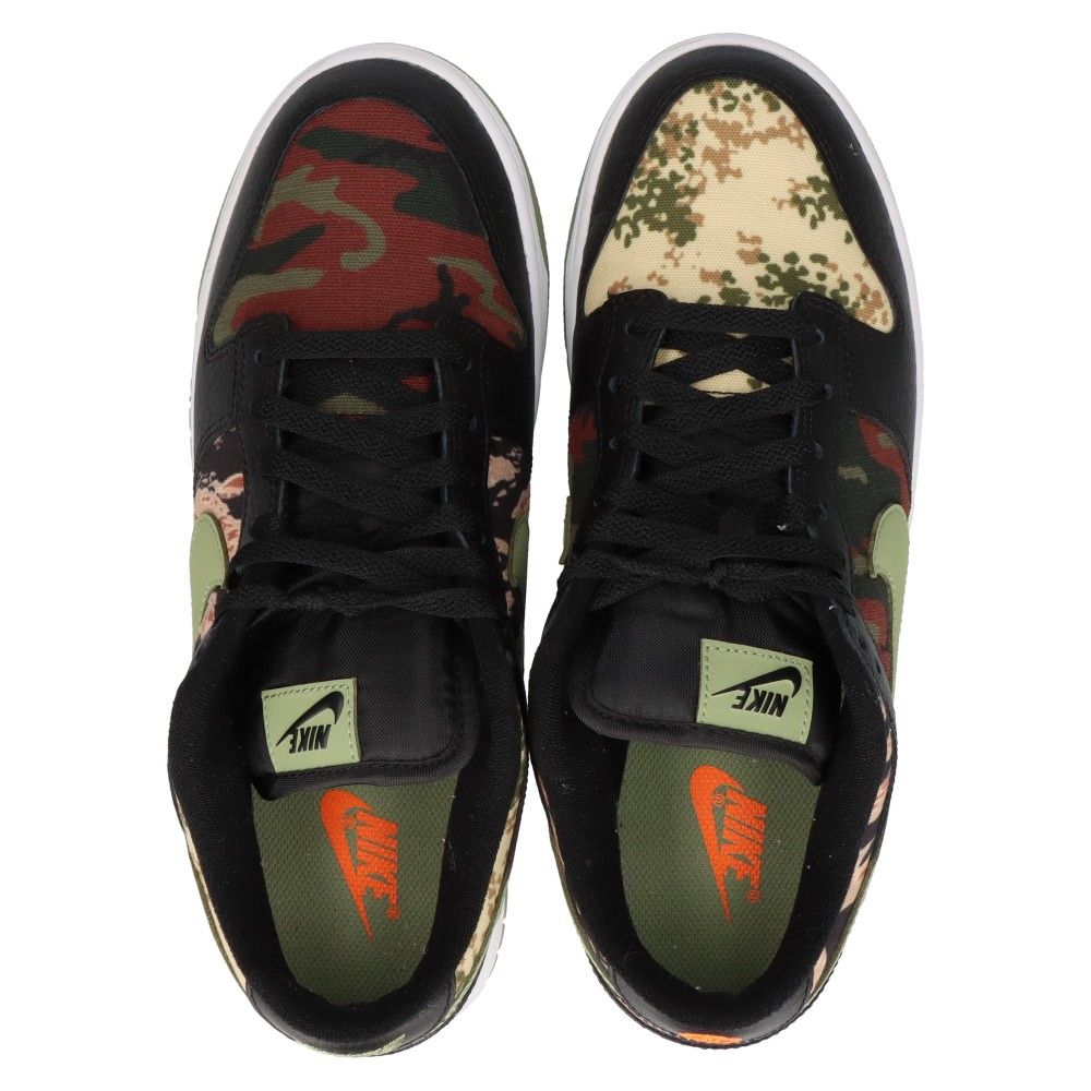 NIKE (ナイキ) DUNK LOW SE BLACK MULTI CAMO ダンク ローカット