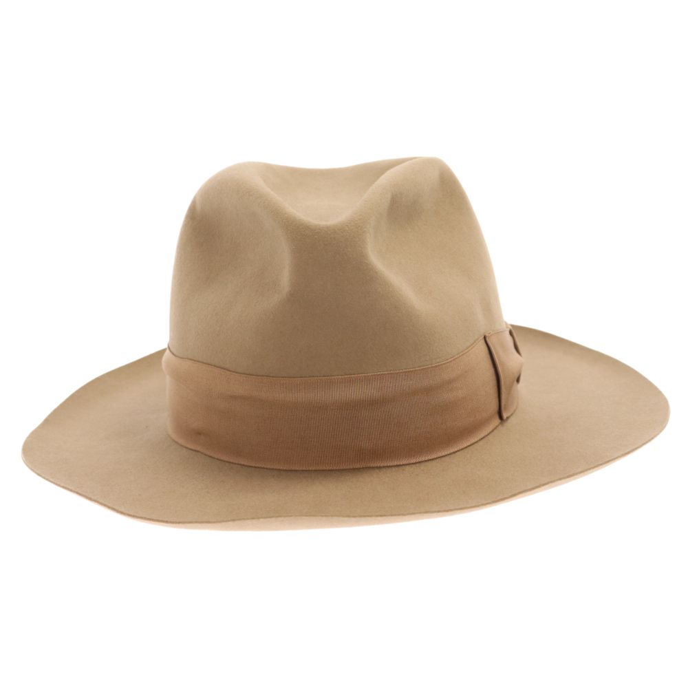 ビーバーハットHAT-04-JOHNNY-BEAVER（BEIGE） - 帽子