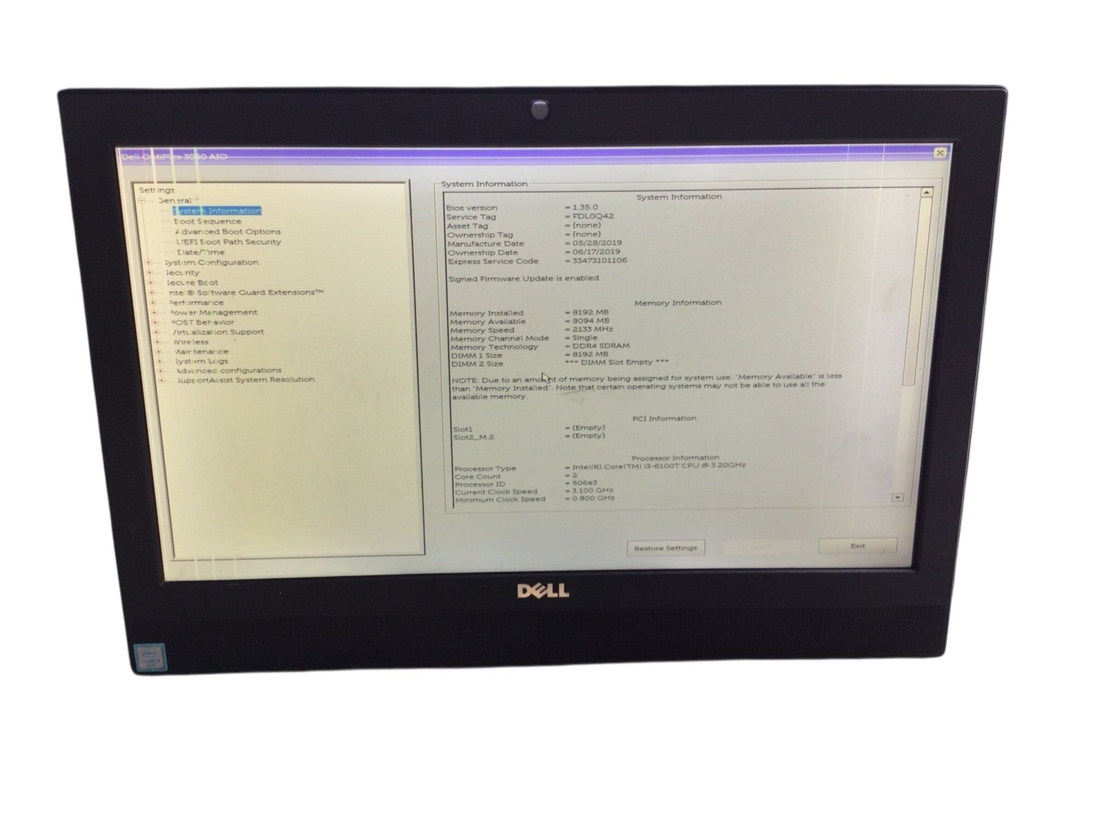 中古品】 初期化済 Dell OptiPlex 3050 中古品】 初期化済 Dell