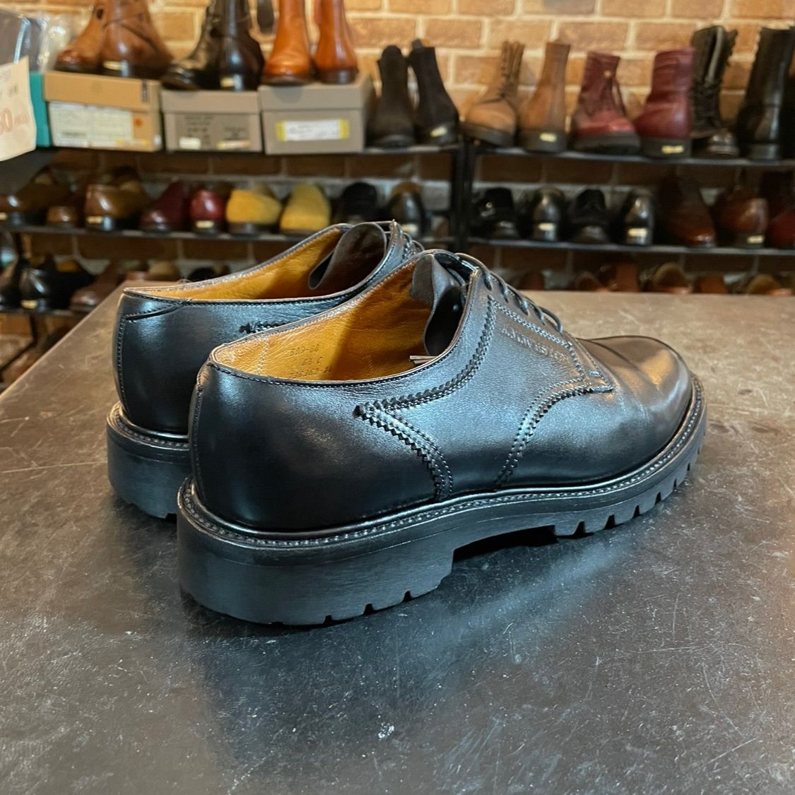 J.M. WESTON 509 プレーントゥダービー UK6.5C 旧ロゴ - メルカリ